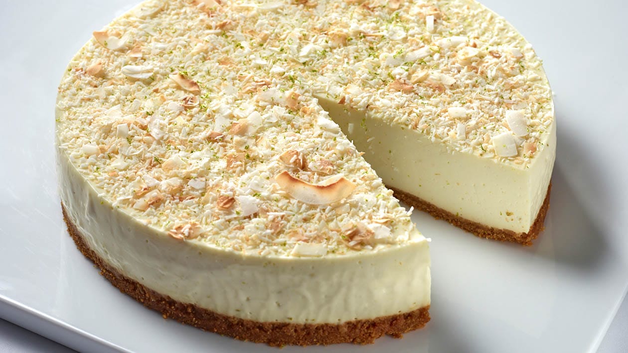 Kokos & Lime Cheesecake – - Opskrift