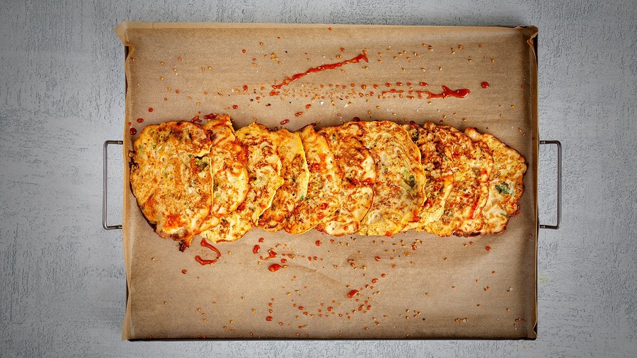 Kimchi-pandekager – - Opskrift